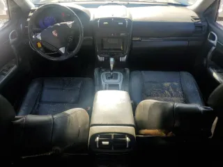 2005 Porsche Cayenne with VIN WP1AA29P45LA21418, listed as a Copart auction lot 80732313 with 97,518 mi miles and Salvage Title. Bid and sale history available at carsss.com. Image 8.