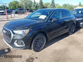 2022 Audi Q3 Premium with VIN WA1AUCF34N1016242, listed as a IAAI auction lot 42341953 with 53,650 mi miles and . Bid and sale history available at DreamBid. Image 17.