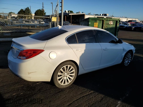 2011 Buick Regal CXL RL3 with VIN W04GR5EC4B1008517, listed as a Copart auction lot 66125254 with 166,753 mi miles and Clean Title. Bid and sale history available at DreamBid. Image 3.