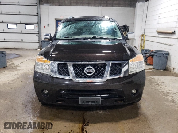 2011 Nissan Armada Platinum z VIN 5N1AA0NC6BN621460, wystawiony jako Copart lot #54748765 z przebiegiem 175 133 mil mil oraz Czysty tytuł • Clean title. Historia ofert i sprzedaży dostępna na DreamBid. Obrazek 5.