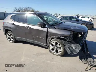 2021 Jeep Compass Limited with VIN 3C4NJDCB6MT604376, listed as a Copart auction lot 49669865 with 86,975 mi miles and Salvage Title. Bid and sale history available at DreamBid. Image 4.