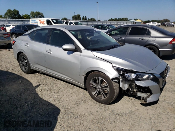 2023 Nissan Sentra SV z VIN 3N1AB8CV2PY296680, wystawiony jako Copart lot #56061875 z przebiegiem 40 503 mil mil oraz Szkoda całkowita • Salvage title. Historia ofert i sprzedaży dostępna na DreamBid. Obrazek 4.