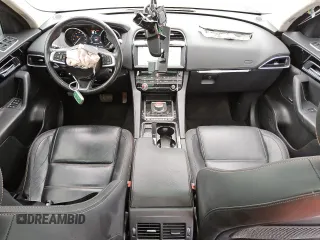 2020 Jaguar F-Pace 30t Prestige with VIN SADCK2GX1LA637956, listed as a Copart auction lot 44111515 with 81,307 mi miles and Salvage Title. Bid and sale history available at DreamBid. Image 8.