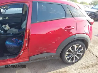 2019 Mazda CX-3 Grand Touring with VIN JM1DKFD71K0427650, listed as a IAAI auction lot 42058069 with 67,688 mi miles and . Bid and sale history available at DreamBid. Image 6.