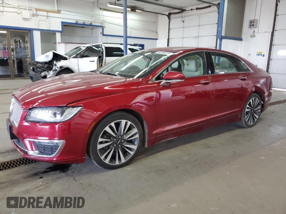 2017 Lincoln MKZ Select z VIN 3LN6L5D91HR665407, wystawiony jako Copart lot #54248815 z przebiegiem 90 188 mil mil oraz Szkoda całkowita • Salvage title. Historia ofert i sprzedaży dostępna na DreamBid. Obrazek 1.