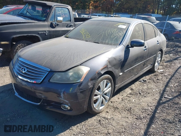 2010 Infiniti M with VIN JN1CY0AR2AM961831, listed as a IAAI auction lot 40662929 with Not Provided miles. Bid and sale history available at carsss.com. Image 2.