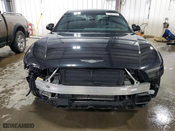 2024 Genesis G90 e-SC with VIN KMTFC4SD9RU039587, listed as a Copart auction lot 47889135 with 16,402 mi miles and Non Repairable. Bid and sale history available at carsss.com. Image 5.