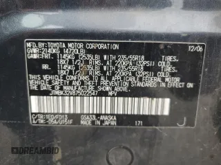 2007 Toyota RAV4 Sport with VIN JTMBK32V875022547, listed as a Copart auction lot 49613825 with 245,664 mi miles and Salvage Title. Bid and sale history available at carsss.com. Image 13.