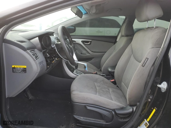 2012 Hyundai Elantra GLS PZEV with VIN KMHDH4AE7CU219218, listed as a Copart auction lot 85140884 with 0 mi miles and Salvage Title. Bid and sale history available at carsss.com. Image 7.