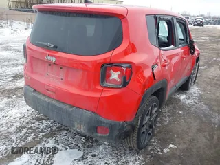 2021 Jeep Renegade Upland with VIN ZACNJDAB1MPM21927, listed as a IAAI auction lot 41636352 with 120,125 mi miles and . Bid and sale history available at DreamBid. Image 4.