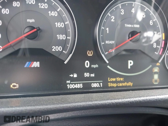 2016 BMW M3 with VIN WBS8M9C54G5D30719, listed as a IAAI auction lot 41686573 with 100,485 mi miles and . Bid and sale history available at DreamBid. Image 7.