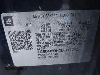 2020 Cadillac CT5 Luxury z VIN 1G6DM5RK2L0117741, wystawiony jako IAAI lot #42369222 z przebiegiem 206 105 mil mil oraz . Historia ofert i sprzedaży dostępna na DreamBid. Obrazek 9.