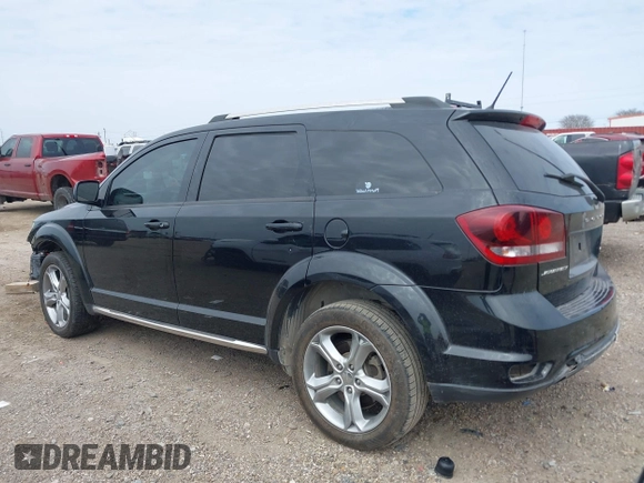 2017 Dodge Journey Crossroad Plus with VIN 3C4PDCGB3HT556863, listed as a IAAI auction lot 41629766 with 105,079 mi miles. Bid and sale history available at carsss.com. Image 15.
