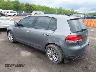 2013 Volkswagen Golf TDI w/Sunroof & Nav with VIN WVWNM7AJXDW135550, listed as a IAAI auction lot 42212527 with 162,322 mi miles and . Bid and sale history available at DreamBid. Image 3.