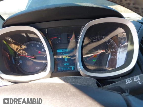 2015 Chevrolet Equinox LT with VIN 2GNALBEK1F1160331, listed as a IAAI auction lot 41747370 with 121,216 mi miles and . Bid and sale history available at carsss.com. Image 7.