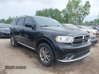 2017 Dodge Durango SXT with VIN 1C4RDJAG7HC747876, listed as a IAAI auction lot 42667964 with 155,192 mi miles and . Bid and sale history available at DreamBid. Image 1.