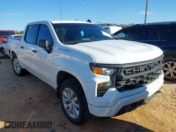 2023 Chevrolet Silverado 1500 Custom with VIN 3GCPDBEK9PG148856, listed as a IAAI auction lot 41339571 with 64,293 mi miles and . Bid and sale history available at DreamBid. Image 1.