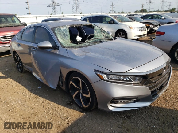 2020 Honda Accord Sport with VIN 1HGCV2F39LA029668, listed as a Copart auction lot 54071215 with 79,214 mi miles and Non repairable. Bid and sale history available at DreamBid. Image 4.