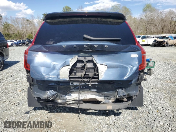 2022 Volvo XC90 R-Design with VIN YV4BR0CM2N1790736, listed as a Copart auction lot 49016424 with 88,425 mi miles and Salvage Title. Bid and sale history available at carsss.com. Image 6.