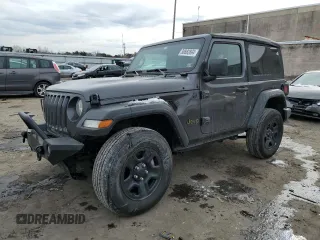 2022 Jeep Wrangler Sport with VIN 1C4HJXAG3NW273779, listed as a Copart auction lot 38882894 with 32,206 mi miles and . Bid and sale history available at DreamBid. Image 1.