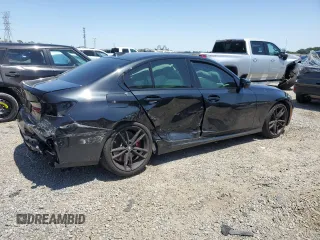 2023 BMW 3 Series 330i with VIN 3MW69FF0XP8D11104, listed as a Copart auction lot 52456275 with 0 mi miles and Salvage Title. Bid and sale history available at carsss.com. Image 3.