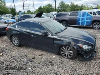 2015 Infiniti Q50 Premium z VIN JN1BV7ARXFM409465, wystawiony jako Copart lot #57295785 z przebiegiem 144 328 mil mil oraz Szkoda całkowita • Salvage title. Historia ofert i sprzedaży dostępna na DreamBid. Obrazek 4.