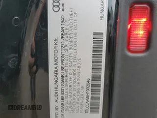 2017 Audi TT z VIN TRUC5AFV5H1002846, wystawiony jako Copart lot #66551264 z przebiegiem 69 753 mil mil oraz Szkoda całkowita • Salvage title. Historia ofert i sprzedaży dostępna na DreamBid. Obrazek 13.