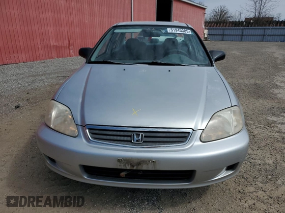 2000 Honda Civic VP with VIN 2HGEJ6619YH905321, listed as a Copart auction lot 51945305 with 179,926 mi miles and Clean Title. Bid and sale history available at DreamBid. Image 5.
