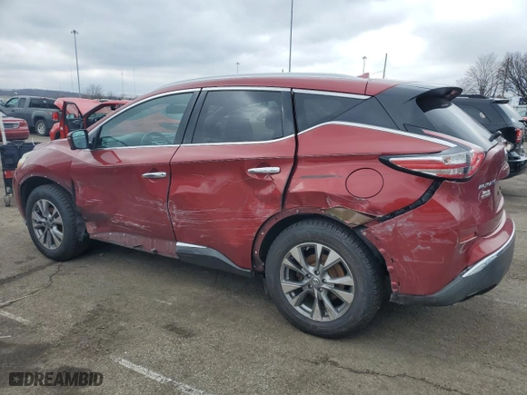 2016 Nissan Murano S with VIN 5N1AZ2MH4GN123640, listed as a Copart auction lot 44959625 with 159,739 mi miles and Salvage Title. Bid and sale history available at carsss.com. Image 2.