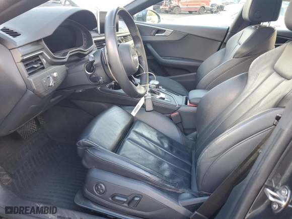 2018 Audi A5 Sportback Prestige with VIN WAUFNCF56JA079425, listed as a Copart auction lot 71785074 with NaN miles and Salvage Title. Bid and sale history available at carsss.com. Image 7.