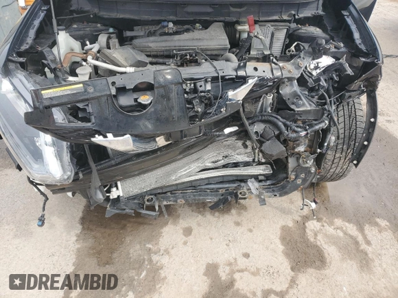 2016 Nissan Rogue S with VIN JN8AT2MVXGW144910, listed as a Copart auction lot 55214625 with 127,384 mi miles and Salvage Title. Bid and sale history available at DreamBid. Image 12.