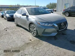 2023 Nissan Sentra SV with VIN 3N1AB8CV2PY224796, listed as a Copart auction lot 87129604 with 53,502 mi miles and Salvage Title. Bid and sale history available at carsss.com. Image 11.