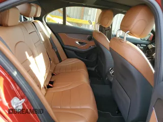 2020 Mercedes-Benz C 300 z VIN WDDWF8EB2LR551702, wystawiony jako Copart lot #63818215 z przebiegiem 53 975 mil mil oraz Szkoda całkowita • Salvage title. Historia ofert i sprzedaży dostępna na DreamBid. Obrazek 10.
