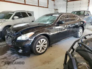 2013 Infiniti M37 with VIN JN1BY1AR8DM603123, listed as a Copart auction lot 42038285 with 195,558 mi miles and Non Repairable. Bid and sale history available at carsss.com. Image 1.