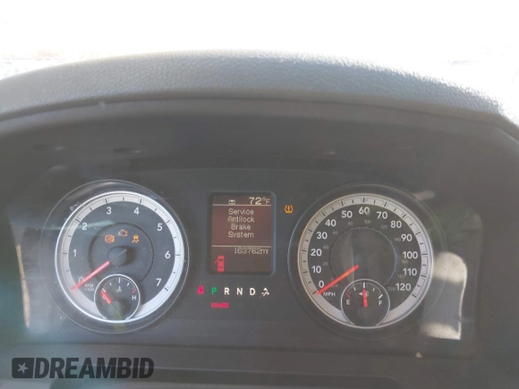 2014 Ram 1500 Express with VIN 1C6RR6KT8ES101426, listed as a IAAI auction lot 41694226 with 163,762 mi miles. Bid and sale history available at carsss.com. Image 7.