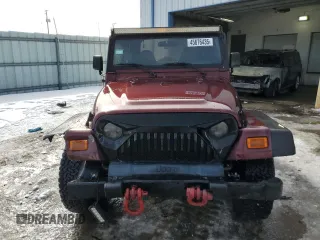 2001 Jeep Wrangler SE with VIN 1J4FA29P91P308872, listed as a Copart auction lot 45676435 with 179,486 mi miles and Salvage Title. Bid and sale history available at carsss.com. Image 5.