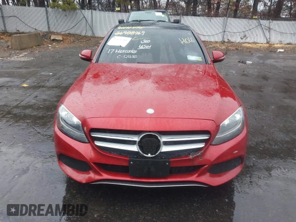 2017 Mercedes-Benz C 300 with VIN 55SWF4KB9HU212762, listed as a IAAI auction lot 41111475 with 88,849 mi miles and . Bid and sale history available at DreamBid. Image 12.