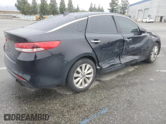 2018 Kia Optima LX with VIN 5XXGT4L3XJG261199, listed as a Copart auction lot 48637255 with 107,293 mi miles and Salvage Title. Bid and sale history available at carsss.com. Image 3.