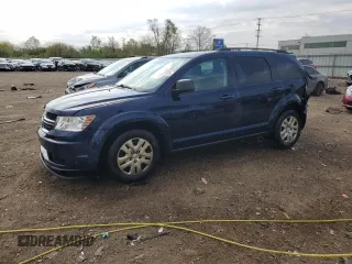 2017 Dodge Journey SE z VIN 3C4PDCAB0HT563603, wystawiony jako Copart lot #56025735 z przebiegiem 118 791 mil mil oraz Szkoda całkowita • Salvage title. Historia ofert i sprzedaży dostępna na DreamBid. Obrazek 1.