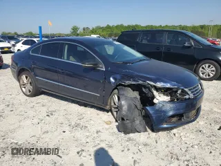 2013 Volkswagen CC Lux with VIN WVWRP7AN1DE510002, listed as a Copart auction lot 52329775 with 92,891 mi miles and Salvage Title. Bid and sale history available at carsss.com. Image 4.