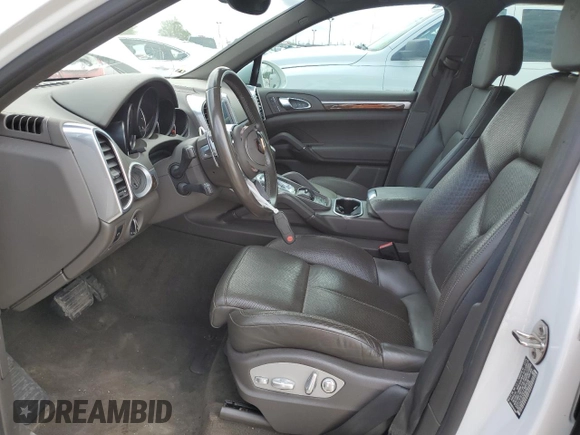 2017 Porsche Cayenne with VIN WP1AA2A24HKA81225, listed as a Copart auction lot 55251585 with 80,828 mi miles and Salvage title. Bid and sale history available at DreamBid. Image 7.