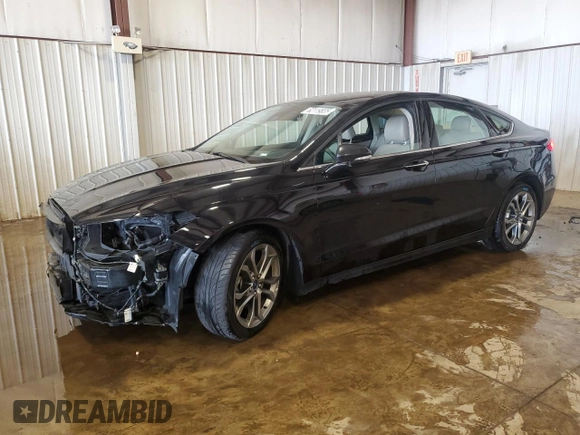 2020 Ford Fusion SEL with VIN 3FA6P0CD6LR117791, listed as a Copart auction lot 62119835 with 178,209 mi miles and Salvage title. Bid and sale history available at DreamBid. Image 1.