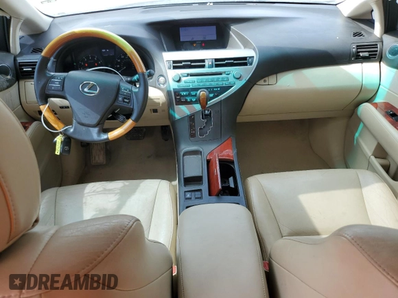 2012 Lexus RX 350 with VIN 2T2ZK1BA8CC067142, listed as a Copart auction lot 55295255 with 223,284 mi miles and Clean Title. Bid and sale history available at DreamBid. Image 8.