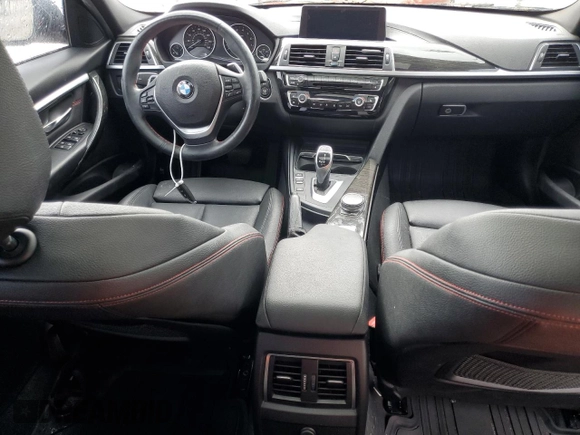 2018 BMW 3 Series 330i with VIN WBA8B9C56JEE82888, listed as a Copart auction lot 62343025 with 40,851 mi miles and Salvage title. Bid and sale history available at DreamBid. Image 8.