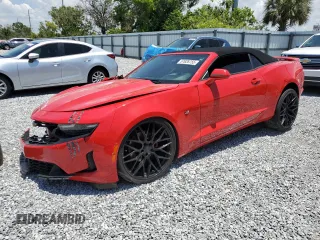 2019 Chevrolet Camaro 1LT with VIN 1G1FB3DSXK0124001, listed as a Copart auction lot 57628755 with 147,397 mi miles and Non repairable. Bid and sale history available at DreamBid. Image 1.