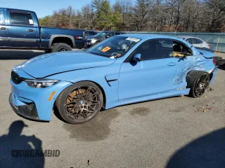 2018 BMW M4 z VIN WBS4Z9C52JED22528, wystawiony jako Copart lot #79901234 z przebiegiem 30 606 mil mil oraz Szkoda całkowita • Salvage title. Historia ofert i sprzedaży dostępna na DreamBid. Obrazek 1.