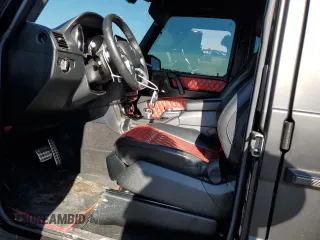 2018 Mercedes-Benz G-Class AMG G 63 with VIN WDCYC7DH3JX295584, listed as a Copart auction lot 82331254 with 46,921 mi miles and Salvage Title. Bid and sale history available at carsss.com. Image 7.
