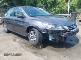 2014 Honda Accord LX z VIN 1HGCR2F33EA097858, wystawiony jako IAAI lot #42313751 z przebiegiem 70 072 mil mil oraz . Historia ofert i sprzedaży dostępna na DreamBid. Obrazek 1.