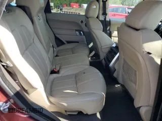 2016 Land Rover Range Rover Sport V6 HSE with VIN SALWR2VF6GA548395, listed as a Copart auction lot 52737375 with 0 mi miles and Clean Title. Bid and sale history available at carsss.com. Image 10.