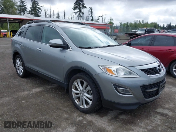 2012 Mazda CX-9 Grand Touring with VIN JM3TB3DV2C0367606, listed as a IAAI auction lot 42156984 with 101,347 mi miles. Bid and sale history available at carsss.com. Image 1.